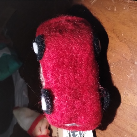 2pc ornaments felt elf and Xmas tree car nwt - Picture 9 of 10